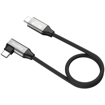 SmallRig 5075 USB-C Data Cable (Straight to Angled