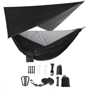 Camping Hammock Set, Single Double Hammock, Mosqui