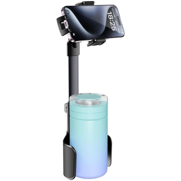 BQDlYOO 2-in-1 mobilā tālruņa turētājs automašīnā