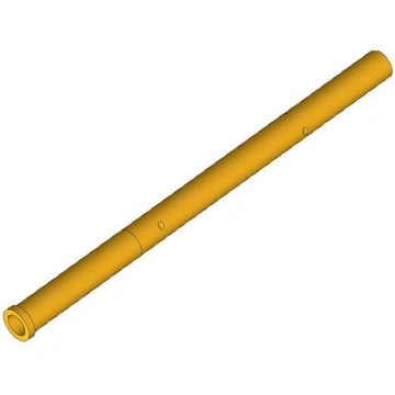 Test probe socket; gold-plated; KS-080; L: 16mm; t