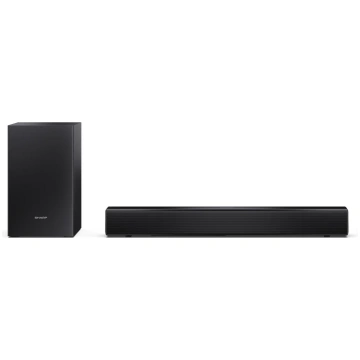 Sharp Compact 2.1 Soundbar with Wireless Subwoofer