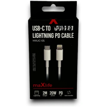 MaXlife Type-C-Lightning 2m