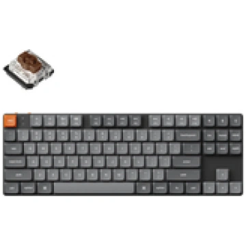 Keychron K1 Max 80% TKL Brown Switch Black ( K1M H