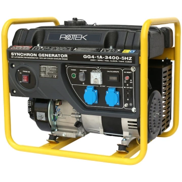 Benzīna strāvas ģenerators 230V 50Hz (1-fāzes), 3,
