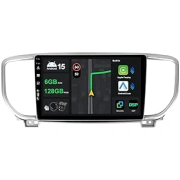 [6G + 128G] IPS 9 collu Android 15 auto radio prie