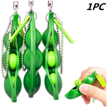 Fidget Toys Decompression Edamame Toys Squishy Squ