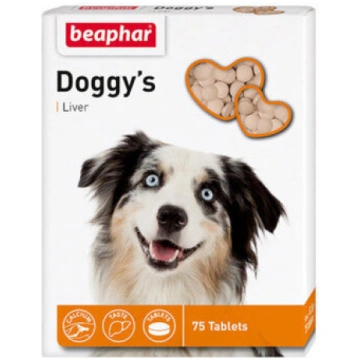 Vitamīni suņiem Beaphar Doggys Lebber/Liver, 75 ga