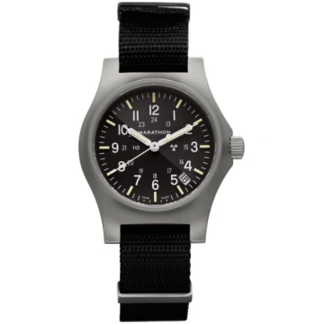 Maratona pulkstenis, 36 mm virsnieka kvarcs ar dat