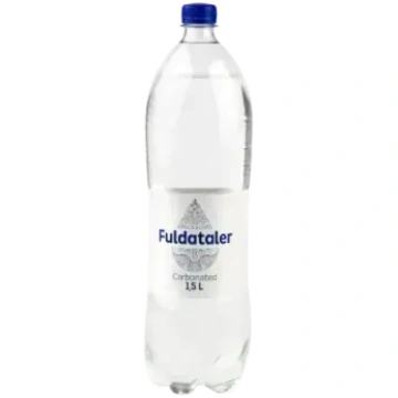 Galda ūdens FULDATALER gāzēts, PET, 1.5l