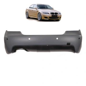Bumper BMW 5 E60 Facelift Rear with Diffuser MTUNI