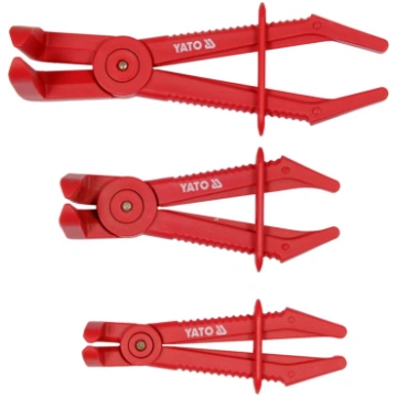 Leņķveida skavas šļūtenēm (3gab.) YT-08403 YATO
