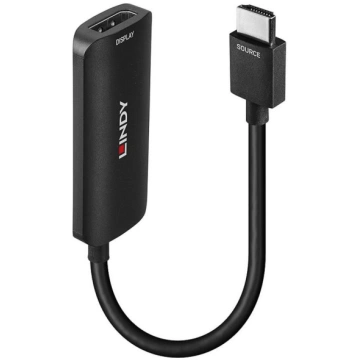 Lindy Converter HDMI 4K60 > DisplayPort 1.2 (black