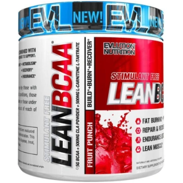 EVLution Nutrition Lean BCAA - bez stimulatoriem, 