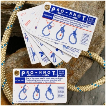 Pro-Knot Outdoor Knot Cards 20 Knots Generic