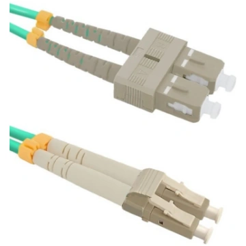 Vads Qoltec Fiber Optic Multimode LC/UPC to SC/UPC