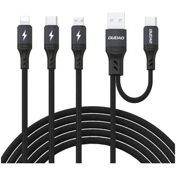 Dudao L3W USB-A|USB-C to Lightning|USB-C|MicroUSB 