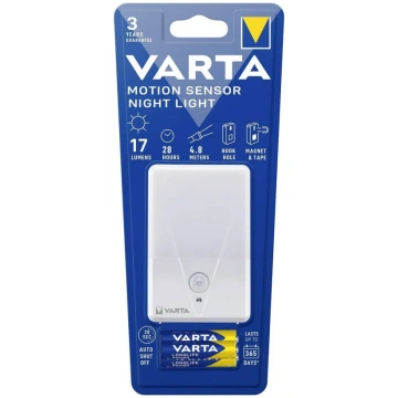 VARTA motion sensor night light 16624 + 3 x AAA ba