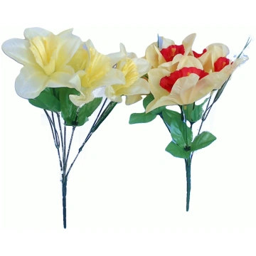 Zieds dekoratīvais(pušķis)-Narcises 30cm (5)
