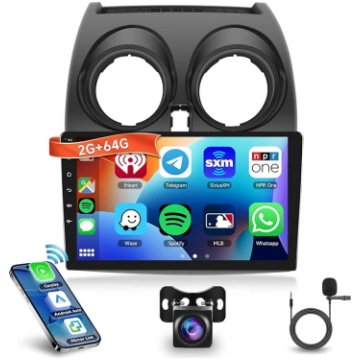 VECHTEL 2G + 64G Auto Radio Android 15 priekš Niss