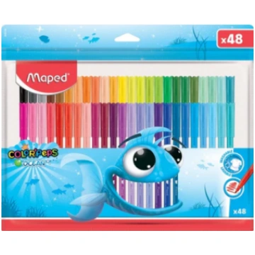 Flomāsteri MAPED "Color Peps" Ocean, 48 krāsas