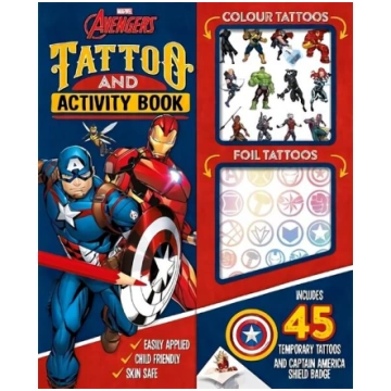 Marvel Avengers: Tattoo and Activity Book