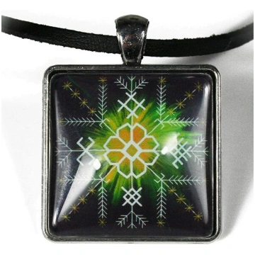 Spēka zīmju amulets Harmonija/Optimisms Taisnstūri