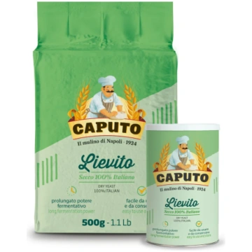 Sausais aktīvais raugs CAPUTO Lievito Secco, 500g