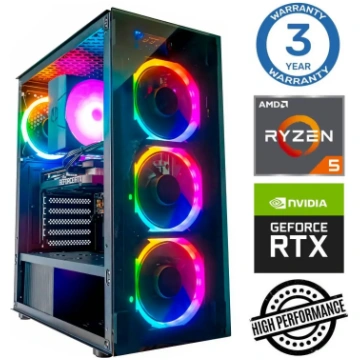 INTOP Ryzen 5 9600X 16GB DDR5 500SSD M.2 NVME RTX5