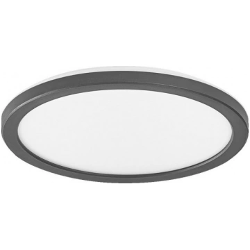 15W LED Griestu lampa LEDVANCE ORBIS Black Ø23.5 D