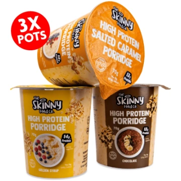 Skinny High Protein putras katlu komplekts - 3 x 7