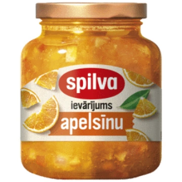 Apelsīnu ievārījums SPILVA 380g