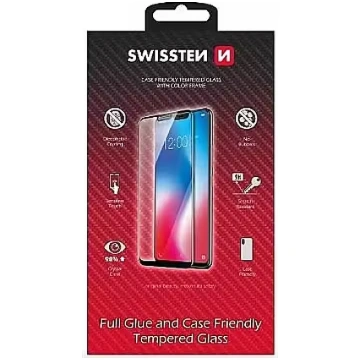 Swissten Full Face Color Frame Tempered Glass for 