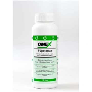 Omex Super Mn 1L, Šķidrie mēslošanas līdzekļi, Mēs