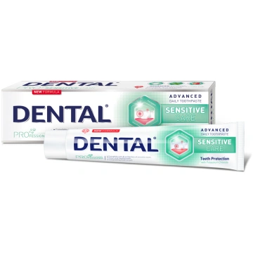 DENTAL PRO Sensitive Care Zobu pasta, 75 ml