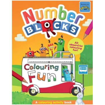 Numberblocks Colouring Fun: A Colouring Activity B