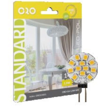 LED spuldze ORO-G4-1,5W-WW G4 A+ ORO24001 1,5W 140