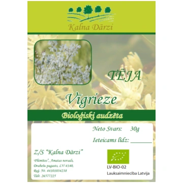 Tēja VĪGRIEZE EKO (Filipendula ulmaria)