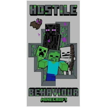 Bērnu Minecraft "Hostile Behaviour" pludmales dvie