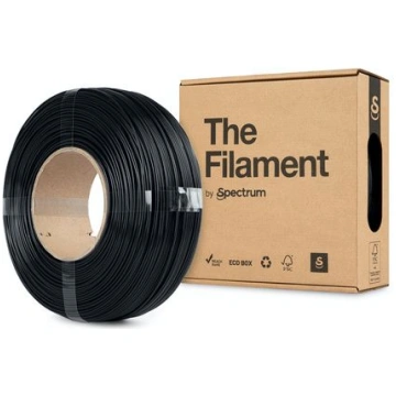 Filaments PLA midnight black 1kg uzpildes materiāl