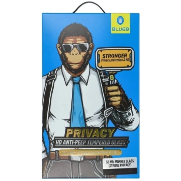 5D Mr. Monkey Glass - Apple iPhone 13 black (Stron