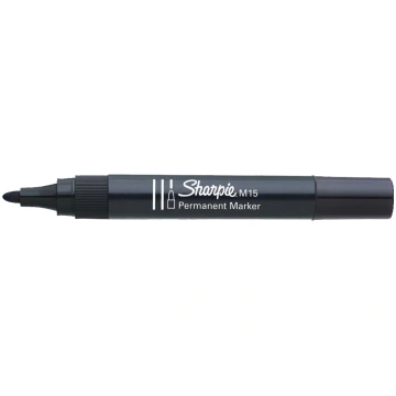 Marķieris Sharpie melns M15
