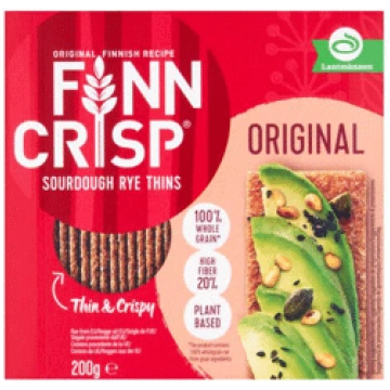 Sausmaizītes FINN CRISP Original plānās 200g