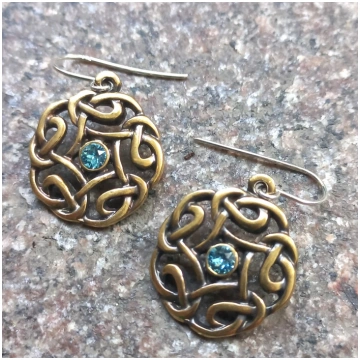 Bronze earrings