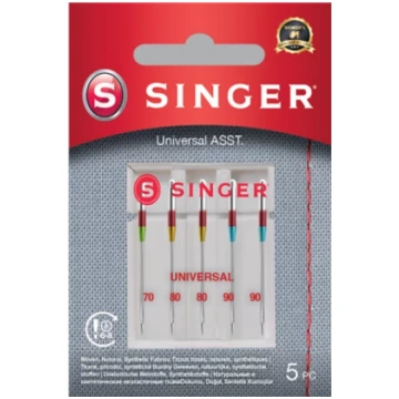 Singer | Universal Needle ASST 5PK for Woven Fabri