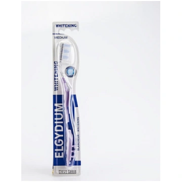 Elgydium Whitening Medium zobu birste dabiskam bal