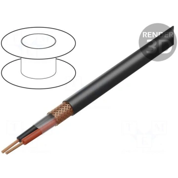 Wire: loudspeaker cable | 2x1,5mm2 | stranded | OF