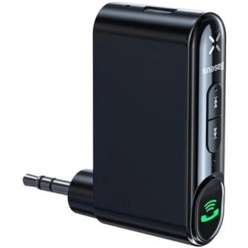 Baseus Qiyin AUX Car Bluetooth Receiver Black