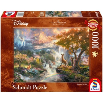 Schmidt Puzzle Thomas Kinkade: Bambi Disney (59486