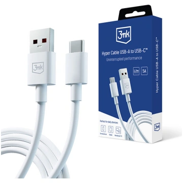 3MK Hyper USB to USB Type C Data Charging Cable 3A