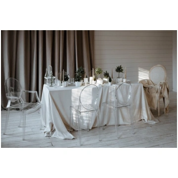 Ēdamistabas krēsls Victoria Ghost D2.Design, caurs